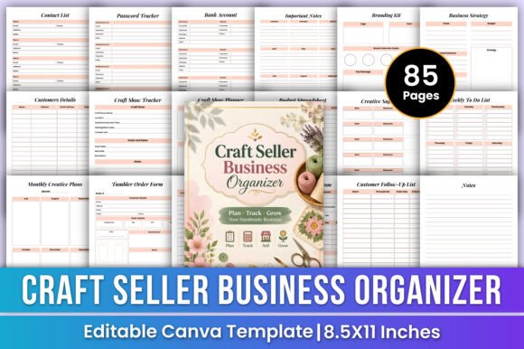 Download Craft Seller Business Organizer Canva - Seller Collection