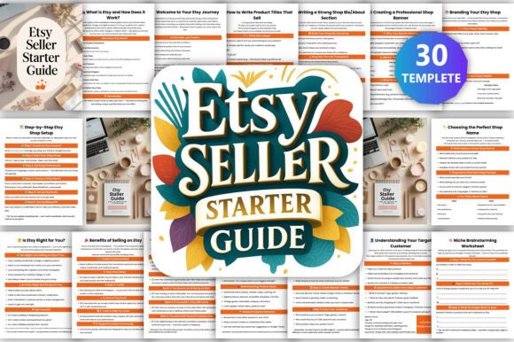 Download 📘 Etsy Seller Starter Guide Canva KDP - Seller Collection