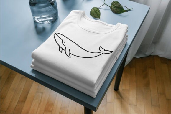 Download Whale SVG Outline Ocean Animal Cut File - Premium Resources